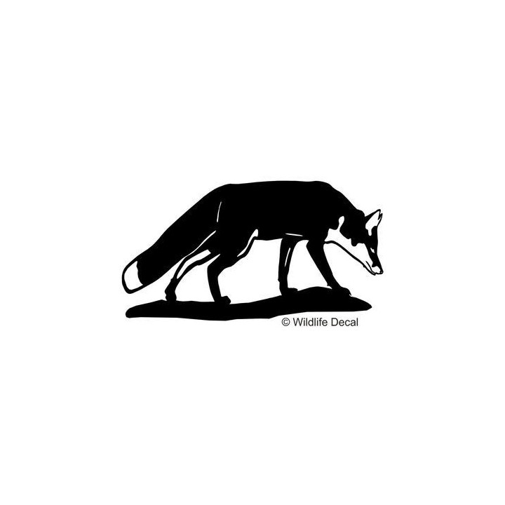Fox Vinyl Decal Sticker V7 - DecalsHouse