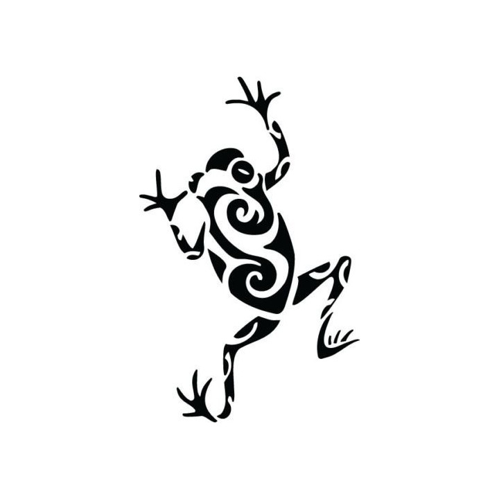 Frog Vinyl Decal Sticker V100 - DecalsHouse