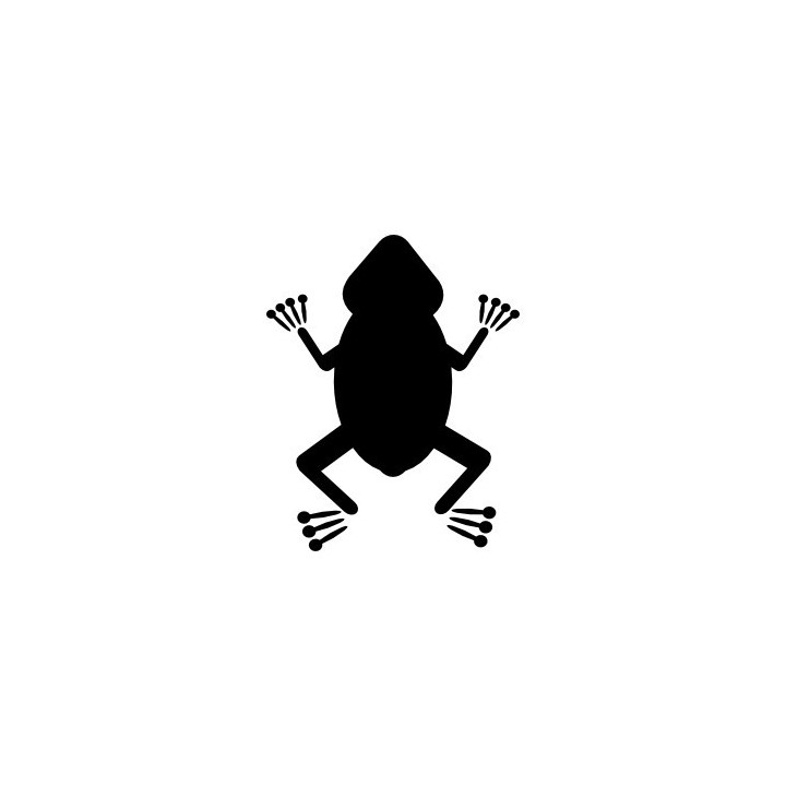 Frog Vinyl Decal Sticker V103 - DecalsHouse