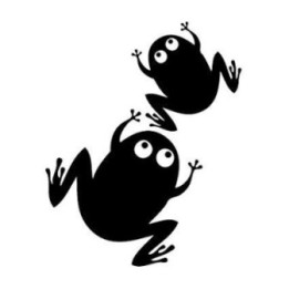 Frog Vinyl Decal Sticker V107 - DecalsHouse