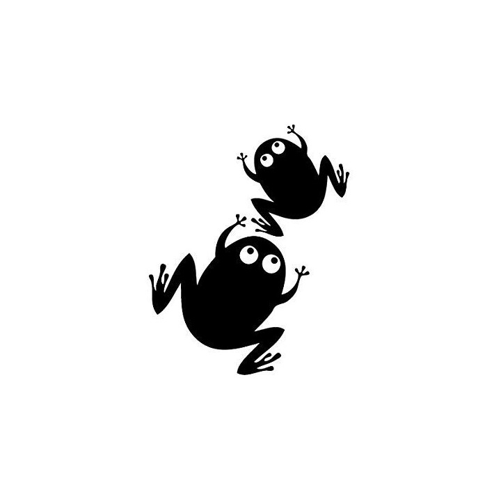 Frog Vinyl Decal Sticker V107 - DecalsHouse