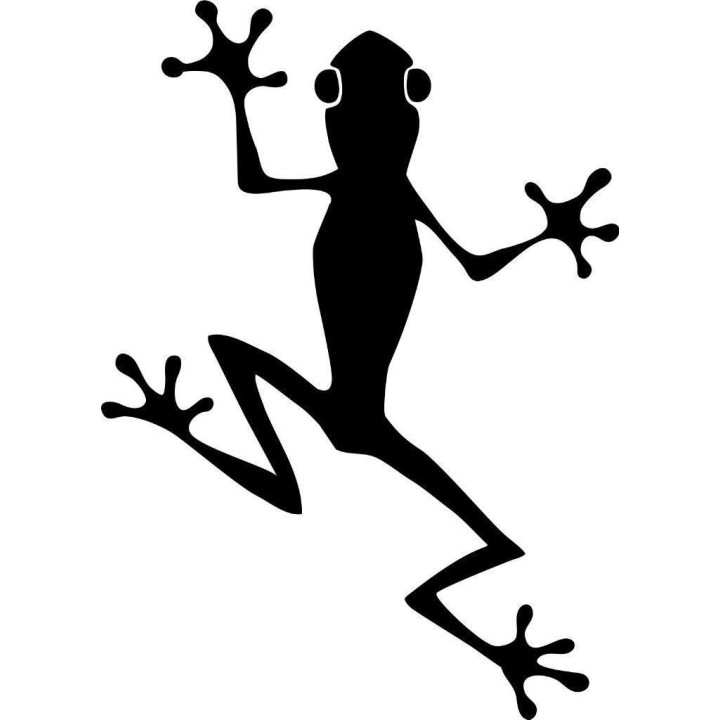 Frog Vinyl Decal Sticker V113 - DecalsHouse