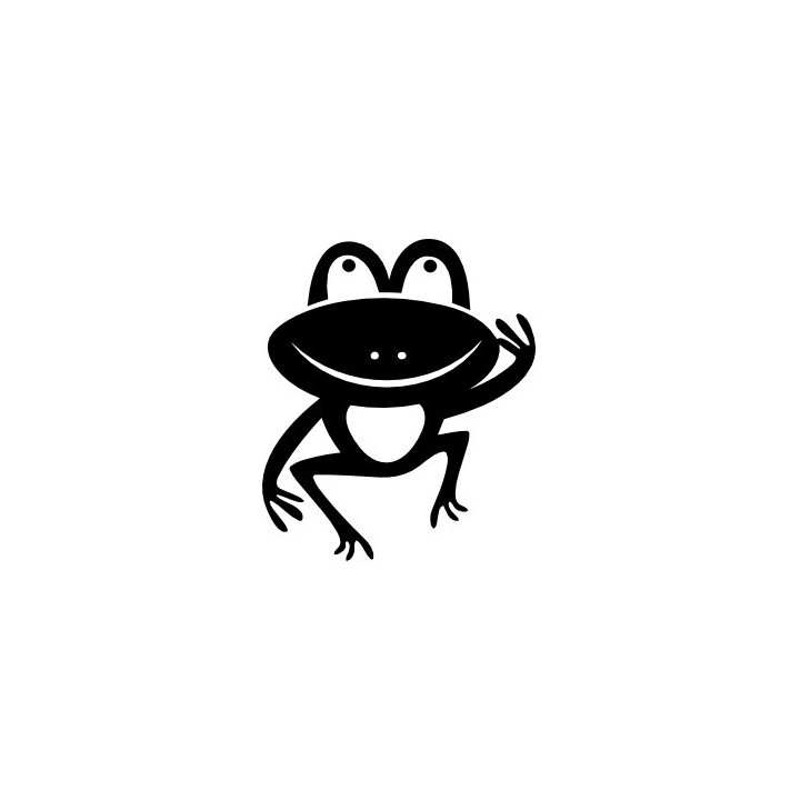 Frog Vinyl Decal Sticker V122 - DecalsHouse
