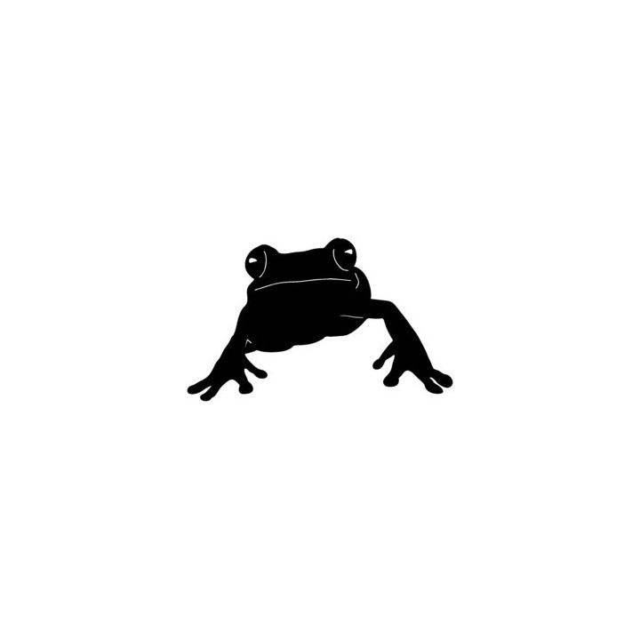 Frog Vinyl Decal Sticker V2 - DecalsHouse