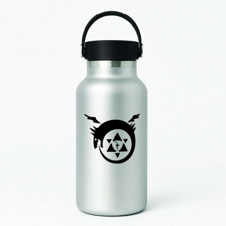 Fullmetal Alchemist Ouroboros Stickers – FMA Decals (2-Pack)