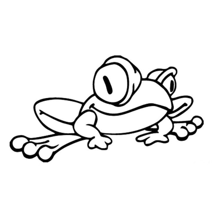 Frog Vinyl Decal Sticker V26 - DecalsHouse