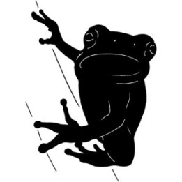 Frog Vinyl Decal Sticker V3 - DecalsHouse