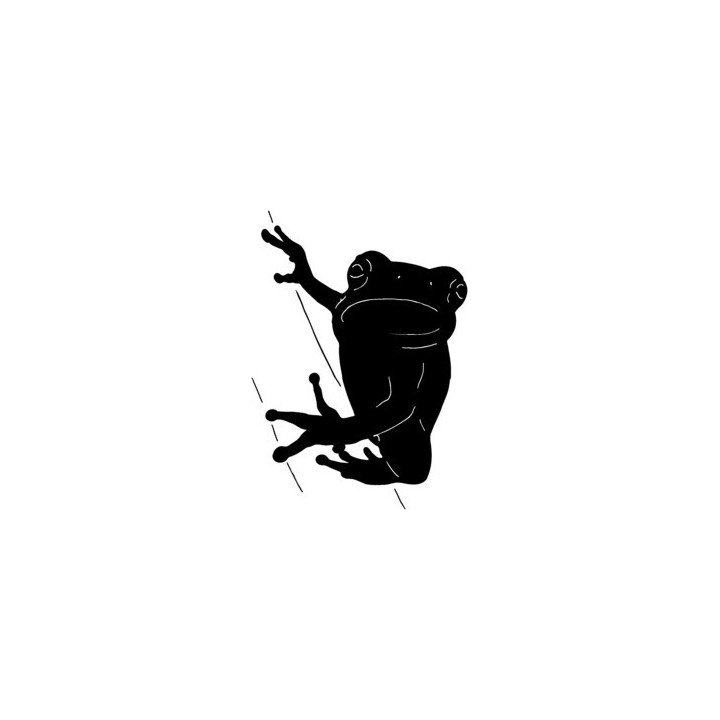 Frog Vinyl Decal Sticker V3 - DecalsHouse