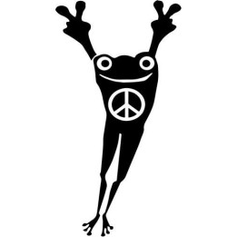 Frog Vinyl Decal Sticker V32 - DecalsHouse