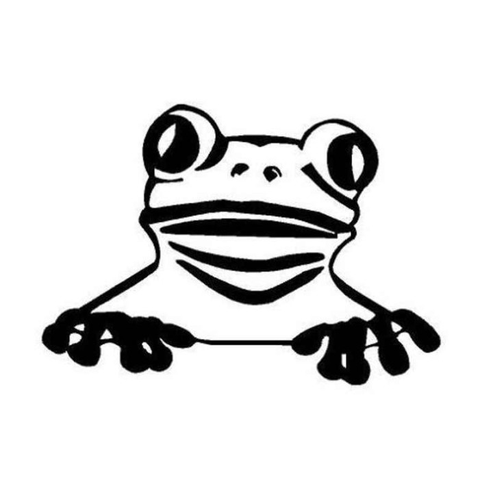 Frog Vinyl Decal Sticker V35 - DecalsHouse
