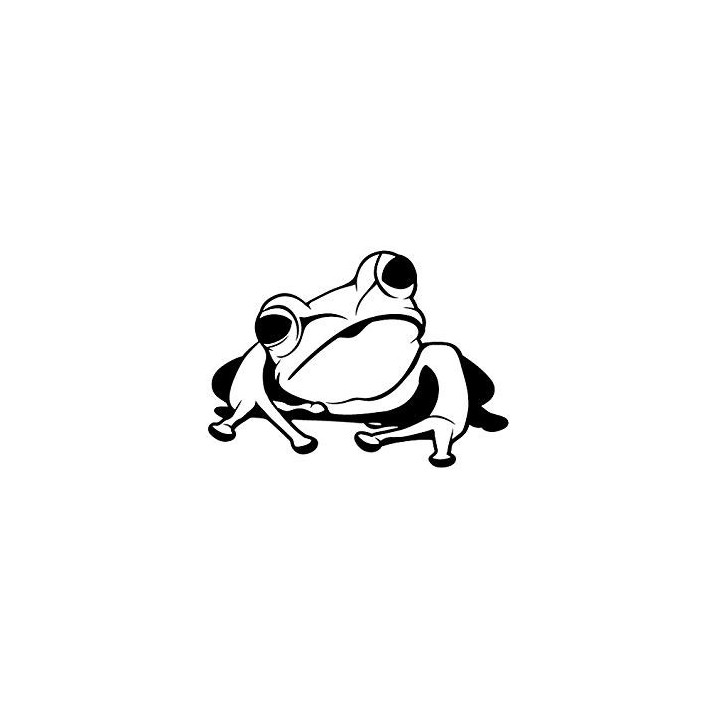 Frog Vinyl Decal Sticker V37 - DecalsHouse