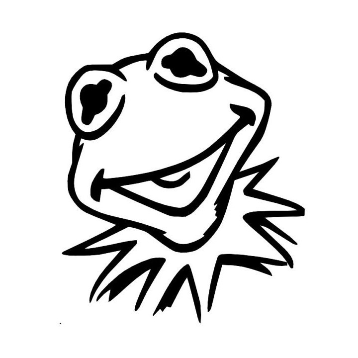 Frog Vinyl Decal Sticker V46 - DecalsHouse