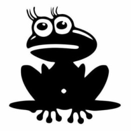 Frog Vinyl Decal Sticker V47 - DecalsHouse