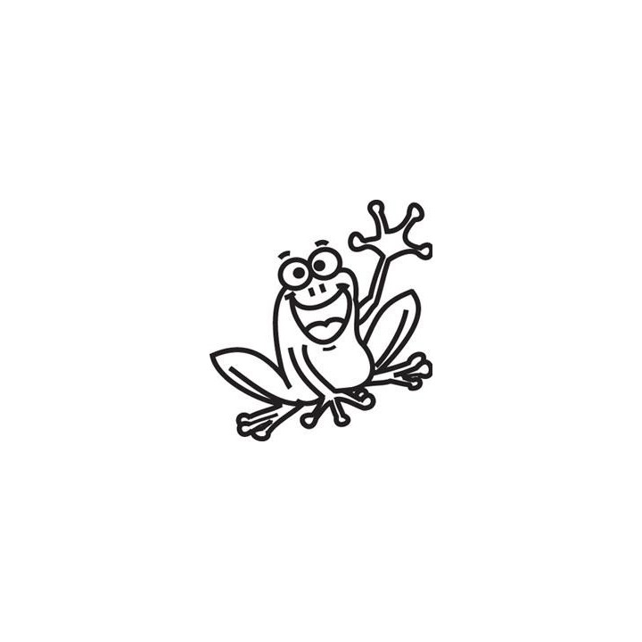 Frog Vinyl Decal Sticker V52 - DecalsHouse