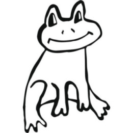 Frog Vinyl Decal Sticker V53 - DecalsHouse