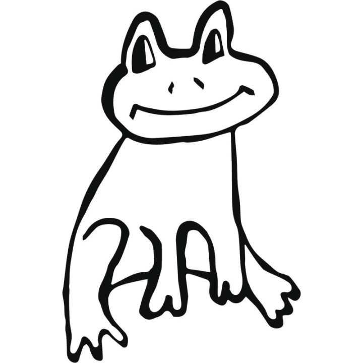 Frog Vinyl Decal Sticker V53 - DecalsHouse