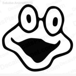 Frog Vinyl Decal Sticker V56 - DecalsHouse