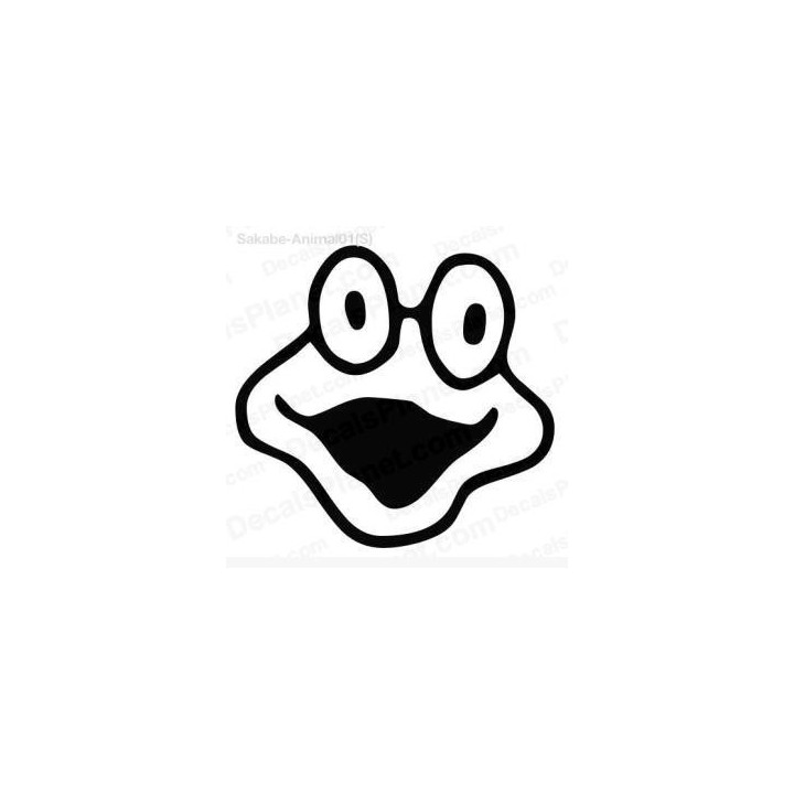 Frog Vinyl Decal Sticker V56 - DecalsHouse