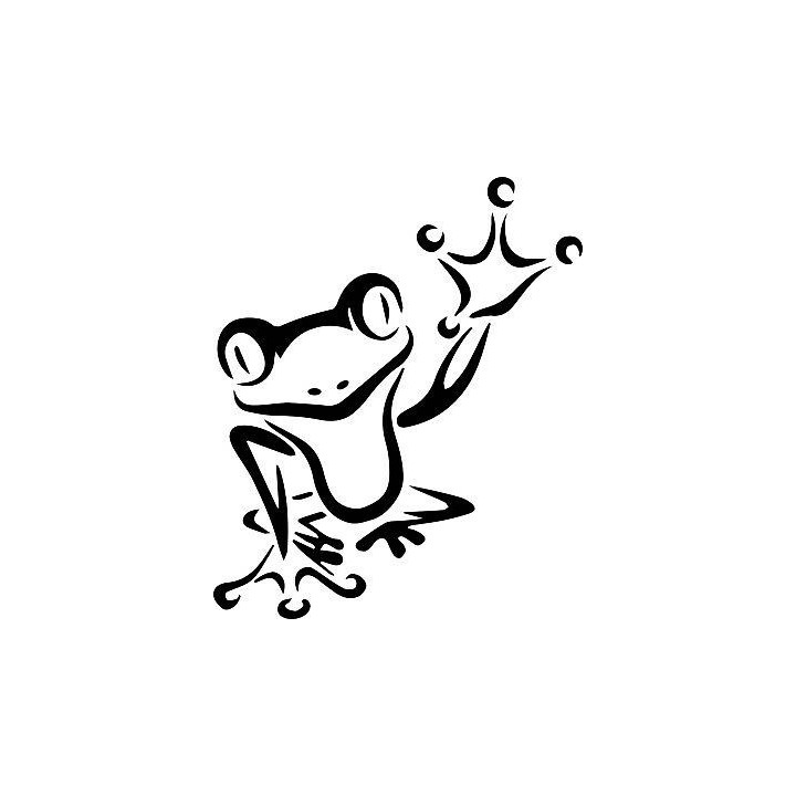 Frog Vinyl Decal Sticker V57 - DecalsHouse