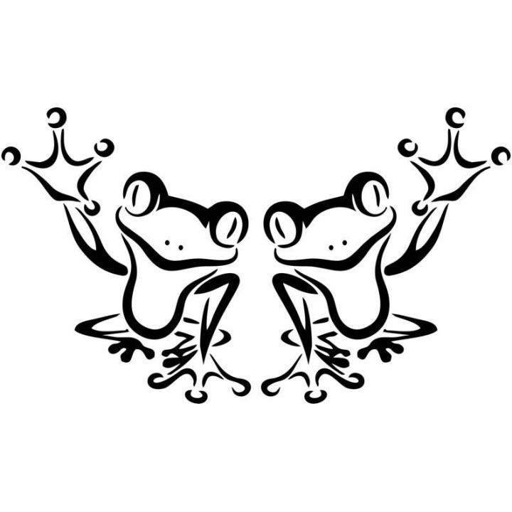 Frog Vinyl Decal Sticker V60 - DecalsHouse