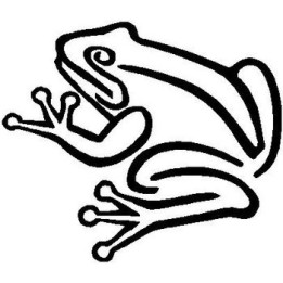 Frog Vinyl Decal Sticker V61 - DecalsHouse