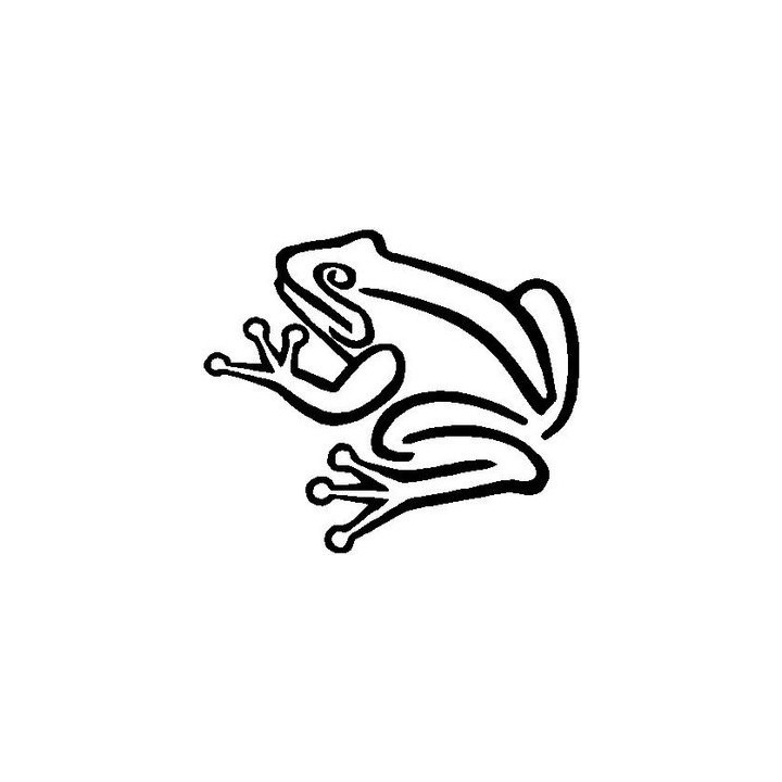 Frog Vinyl Decal Sticker V61 - DecalsHouse