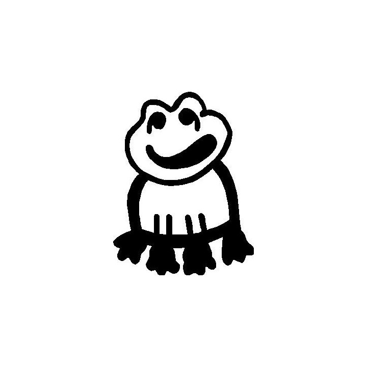 Frog Vinyl Decal Sticker V86 - DecalsHouse