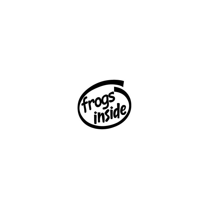Frog Vinyl Decal Sticker V87 - DecalsHouse