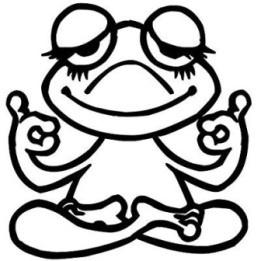 Frog Vinyl Decal Sticker V97 - DecalsHouse