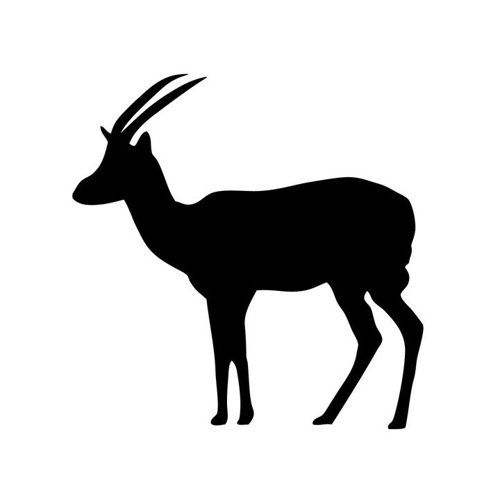 Gazelle Vinyl Decal Sticker V13 - DecalsHouse