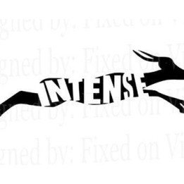Gazelle Vinyl Decal Sticker V14 - DecalsHouse