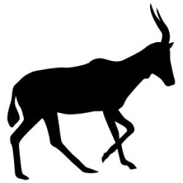 Gazelle Vinyl Decal Sticker V34 - DecalsHouse