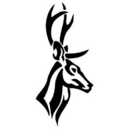 Gazelle Vinyl Decal Sticker V36 - DecalsHouse