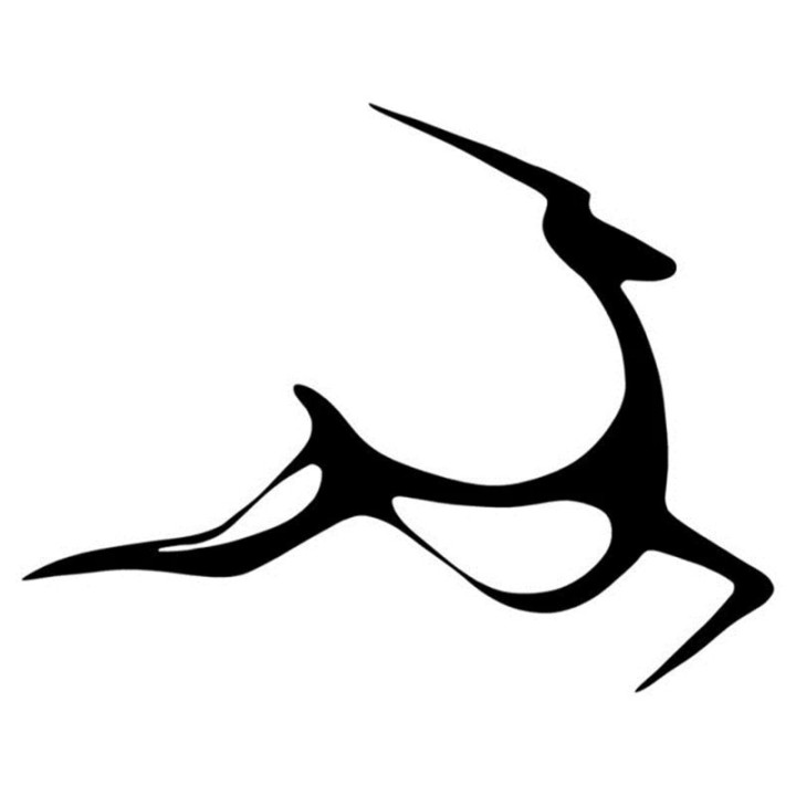 Gazelle Vinyl Decal Sticker V4 - DecalsHouse