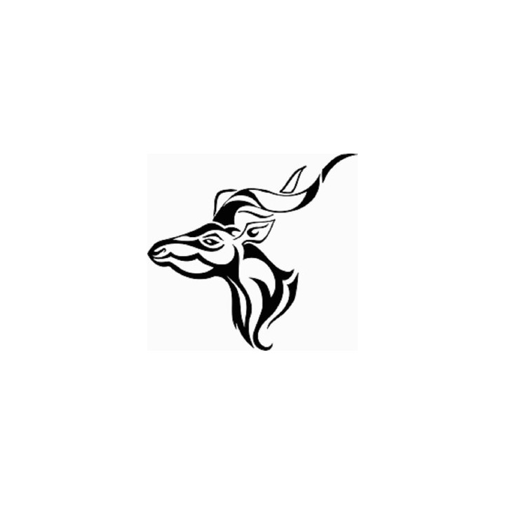 Gazelle Vinyl Decal Sticker V6 - DecalsHouse