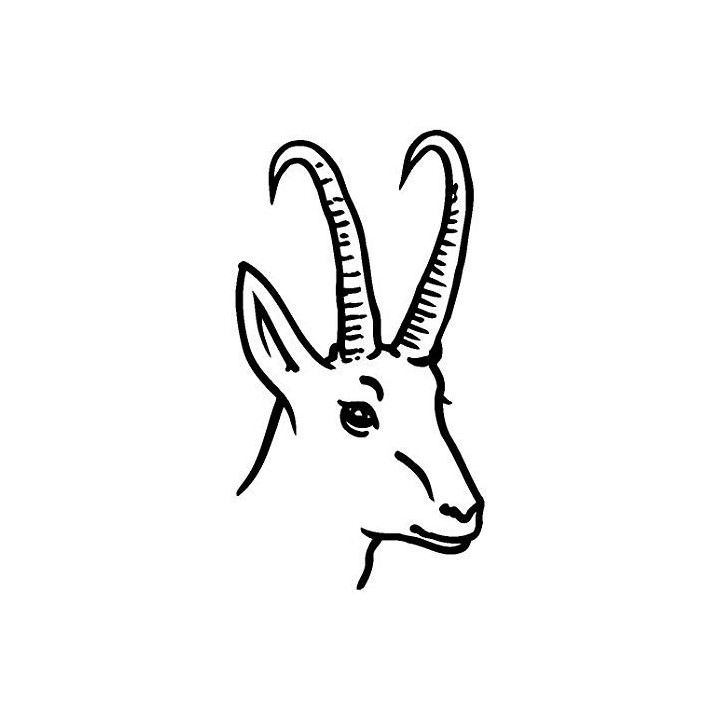 Gazelle Vinyl Decal Sticker V9 - DecalsHouse