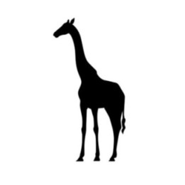 Giraffe Vinyl Decal Sticker V10 - DecalsHouse