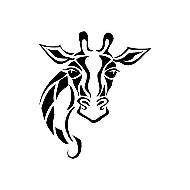 Giraffe Vinyl Decal Sticker V11 - DecalsHouse
