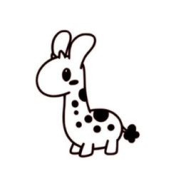 Giraffe Vinyl Decal Sticker V21 - DecalsHouse