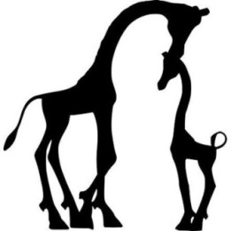 Giraffe Vinyl Decal Sticker V22 - DecalsHouse