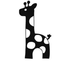 Giraffe Vinyl Decal Sticker V29 - DecalsHouse