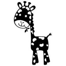 Giraffe Vinyl Decal Sticker V30 - DecalsHouse