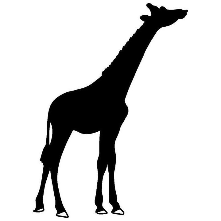Giraffe Vinyl Decal Sticker V31 - DecalsHouse