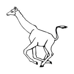 Giraffe Vinyl Decal Sticker V35 - DecalsHouse