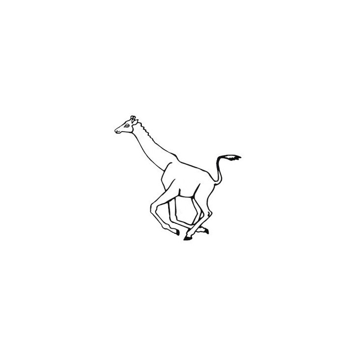Giraffe Vinyl Decal Sticker V35 - DecalsHouse
