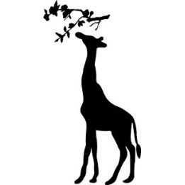 Giraffe Vinyl Decal Sticker V40 - DecalsHouse