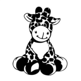 Giraffe Vinyl Decal Sticker V5 - DecalsHouse