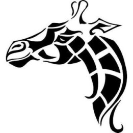 Giraffe Vinyl Decal Sticker V57 - DecalsHouse