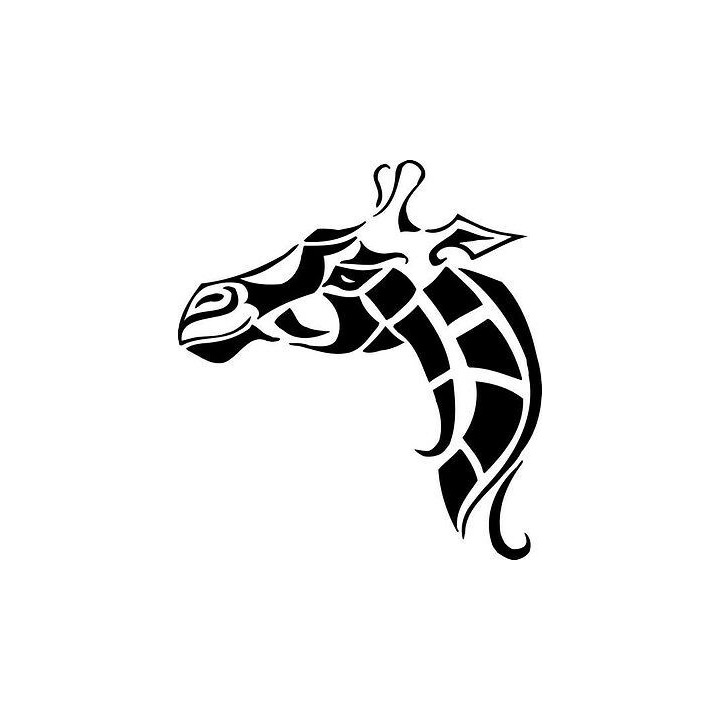 Giraffe Vinyl Decal Sticker V57 - DecalsHouse
