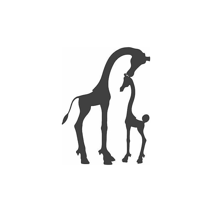 Giraffe Vinyl Decal Sticker V58 - DecalsHouse